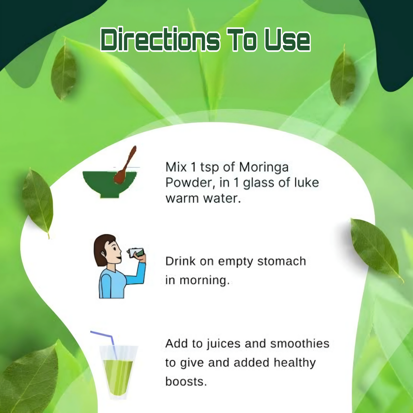 Rawherb Organic Moringa Powder 200g