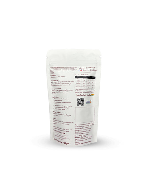 Rawherb Premium Shatavari Powder 100g