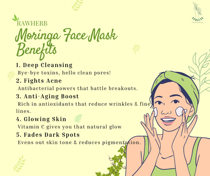 Rawherb Organic Moringa Powder 200g